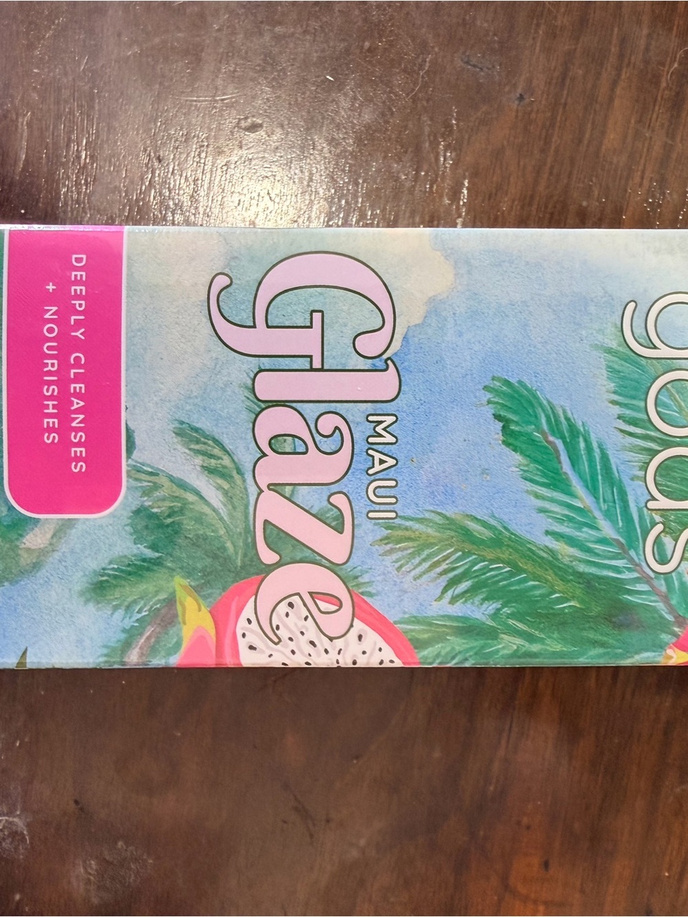 Dew of the gods maui glaze oil facial cleaner